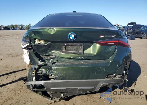 2024 BMW I4 Edrive 40 z USA, uszkodzony, nr VIN WBY73AW09RFS88497